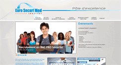 Desktop Screenshot of eurosecurimed.com